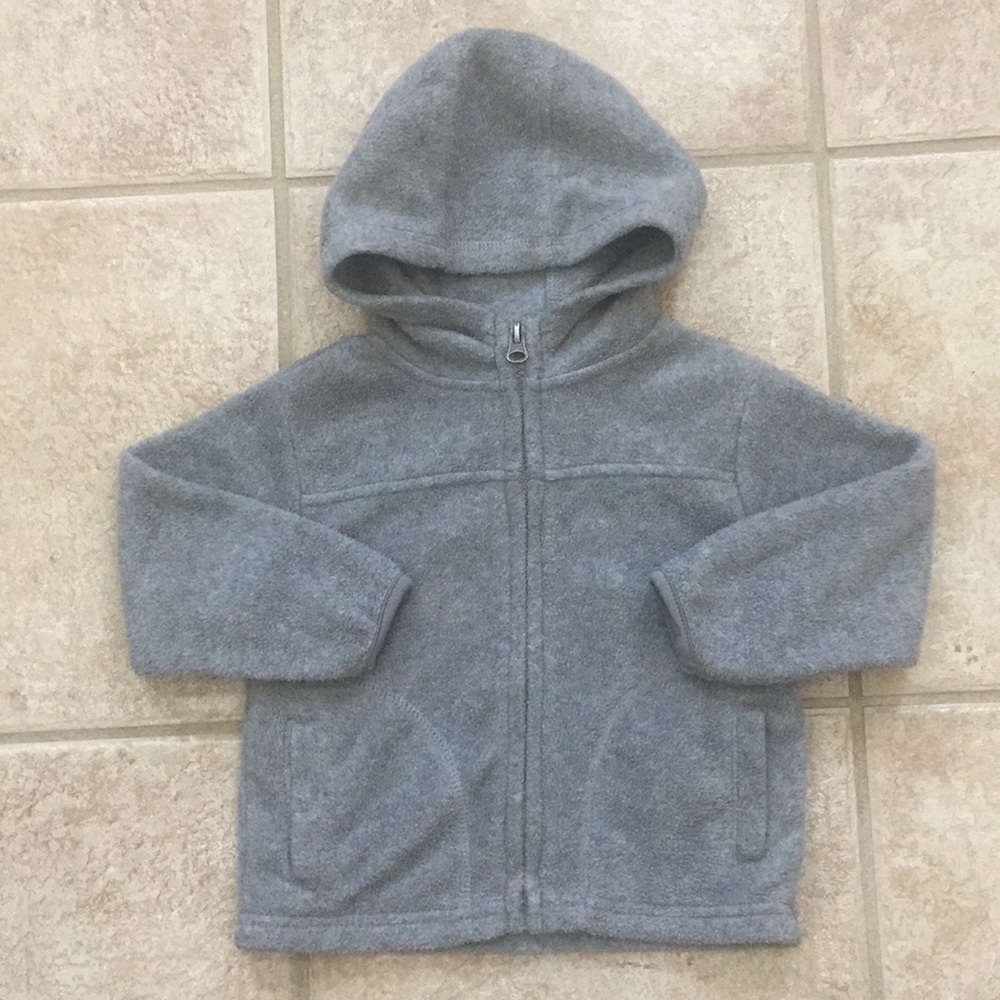 BabiesRUs Boys Hooded Fleece Jacket